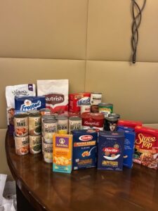 The Chamber Thanks all of the members who donated food. All donations going to the Fish Church  and North Shore Youth Council for distribution to local families in need.